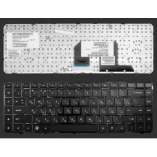 Клавиатура для ноутбука HP DV6 3000, 3100, 3200, 3300 серии, черная, ru/eng